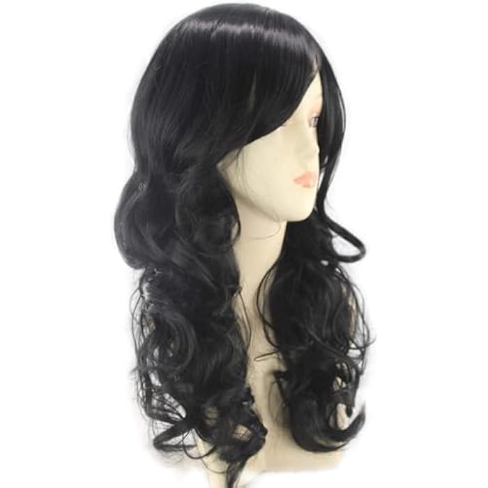 DILLARDS Women's Synthetic Wig Black Wavy Fashion Wig - Image 1